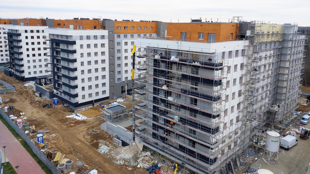 Listopadowy raport z budowy 4 etapu osiedla Bella Dolina